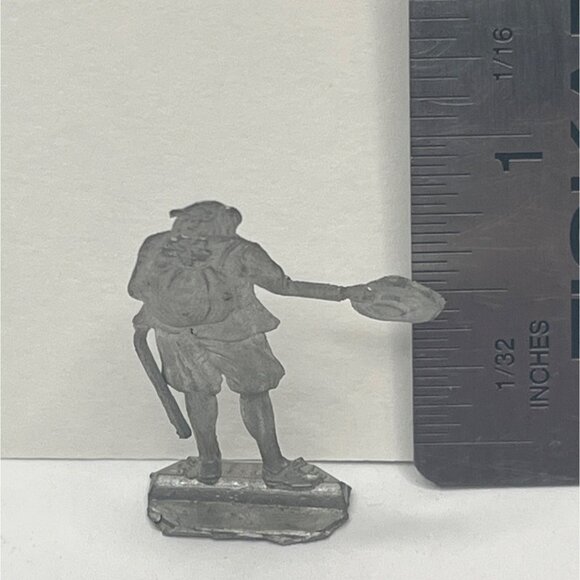 Set Of 10 Vintage Pewter Miniature Figurines With Colonial Theme 61d - Picture 3 of 11